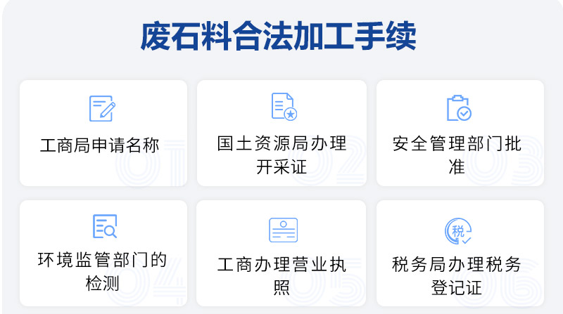 廢石料合法加工手續(xù)